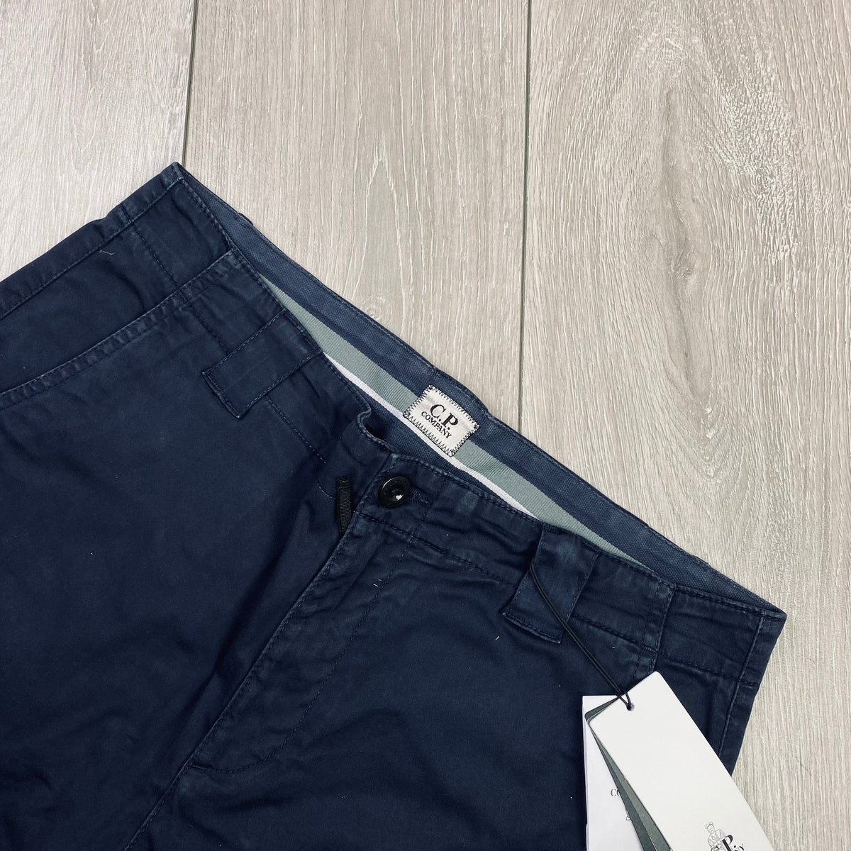 CP Company Cargo Shorts - Navy Castmark