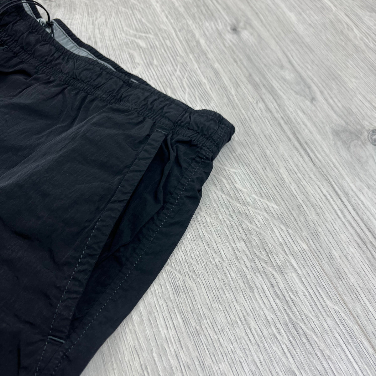 CP Company Chrome Swim Shorts - Black Castmark