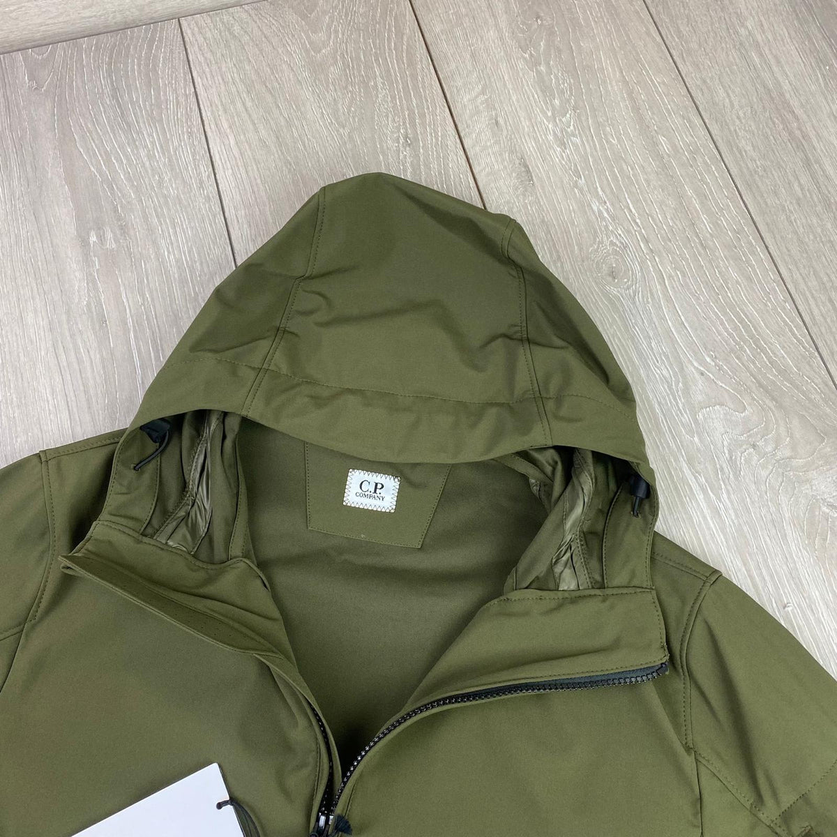 CP Company Shell Jacket - Ivy Green Castmark