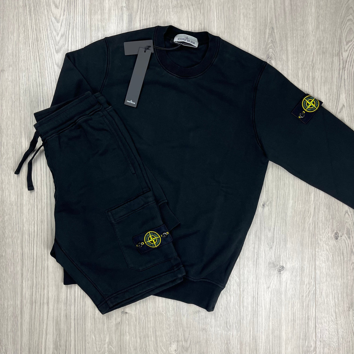 Stone Island Tracksuit - Black Castmark