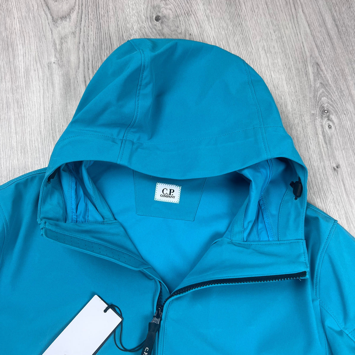 CP Company Shell Jacket - Tile Blue Castmark