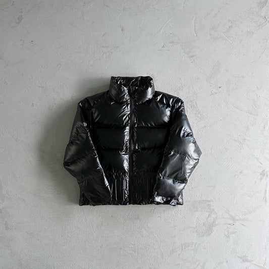 Trapstar Irongate Embossed Puffer Jacket - Black/White
