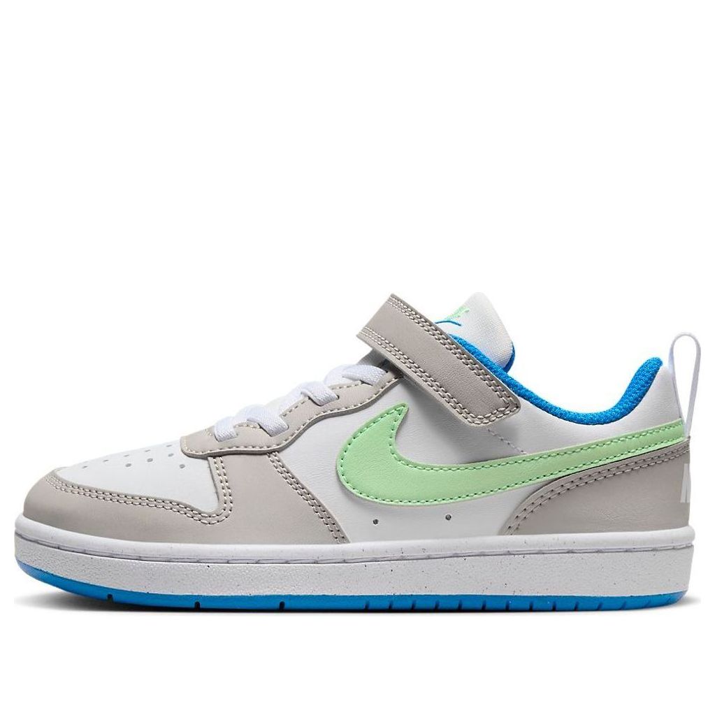 (GS) Nike Court Borough Low Recraft 'White Grey' DV5457-005