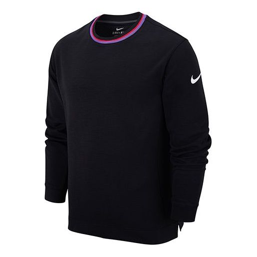 Men's Nike Sports Long Sleeves Pullover Black CZ2444-010