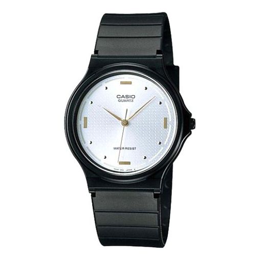 CASIO Quartz Waterproof Unisex Mens Black Analog MQ-76-7A1LDF