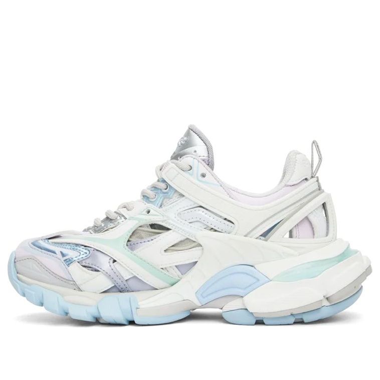 (WMNS) Balenciaga Track.2 Sneaker 'White Light Blue' 568615W2GN39045