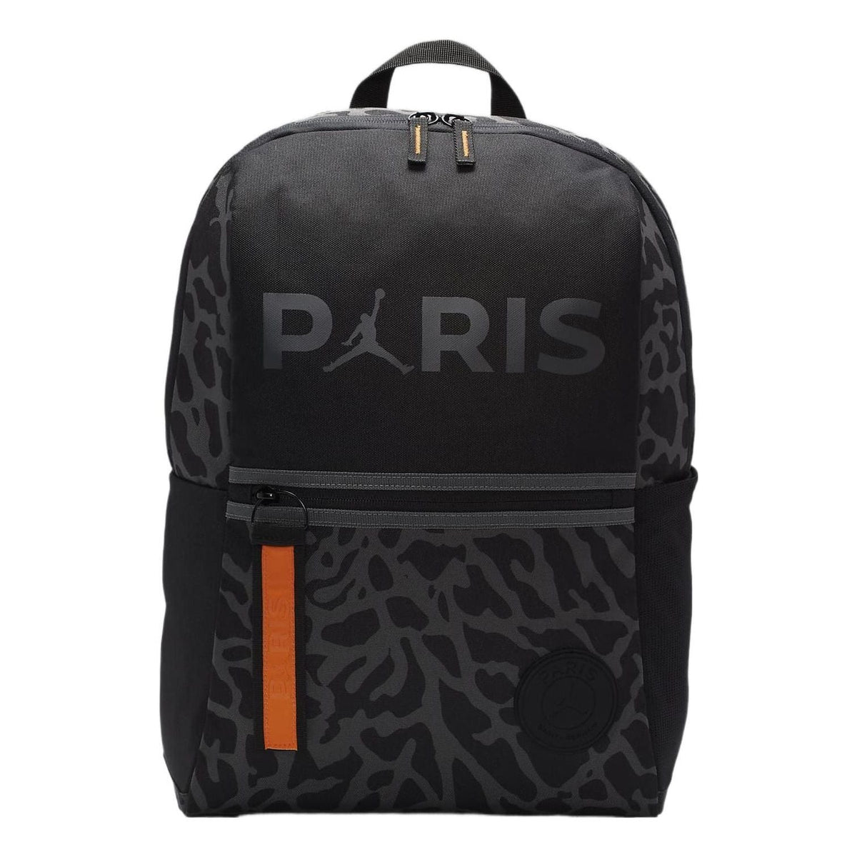 (GS) Air Jordan x PSG Essential Backpack 'Black Orange' FV2496-010
