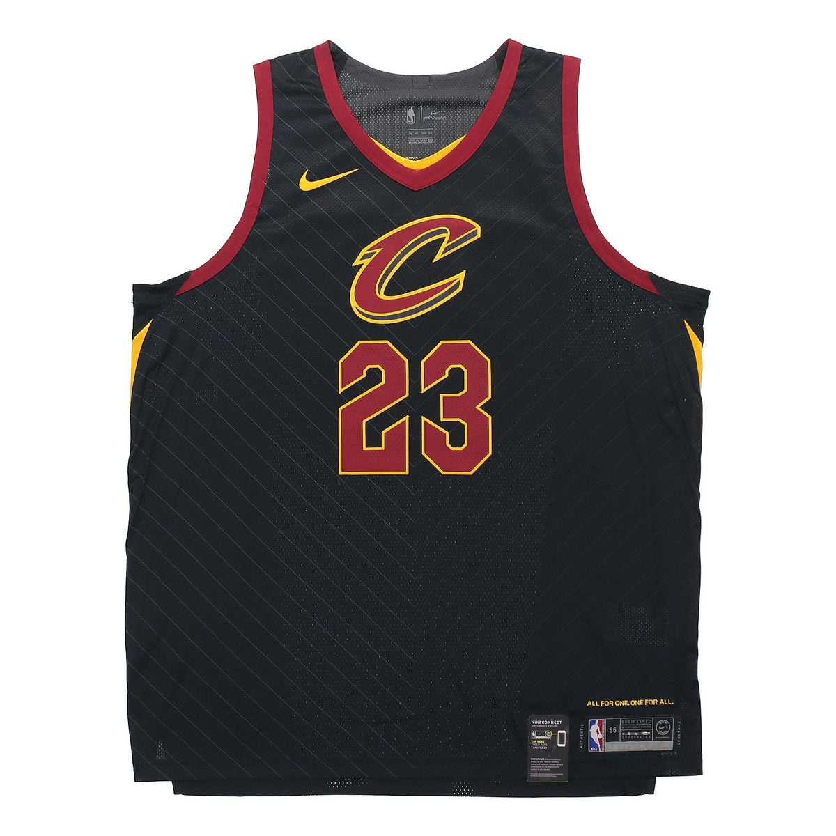 Nike NBA LeBron James Statement Edition AU Player Edition Basketball Jersey Black 863148-010