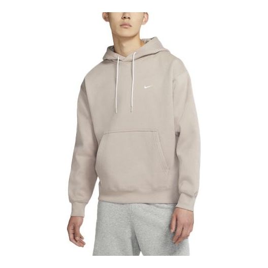 Men's Nike Logo Embroidered Solid Color Fleece Lined Yellow DA0316-245