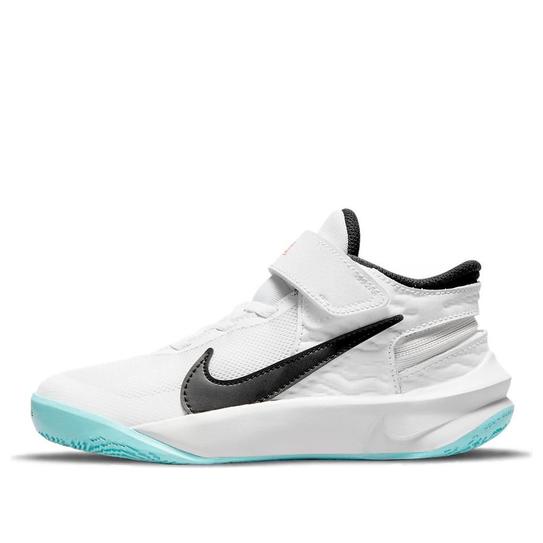 (PS) Nike Team Hustle D10 FlyEase 'White Black' DD7302-102