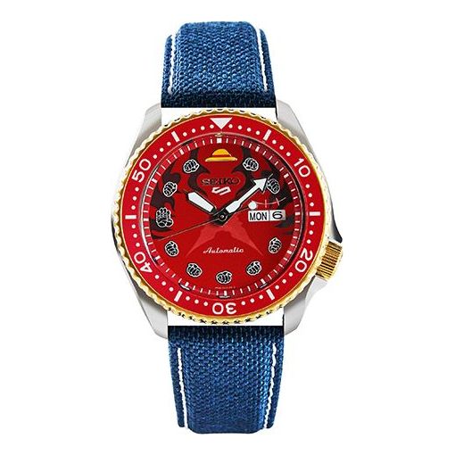 SEIKO X ONE PIECE 5 Sports Watch 'Monkey D. Luffy Regular Box' SRPF62K1