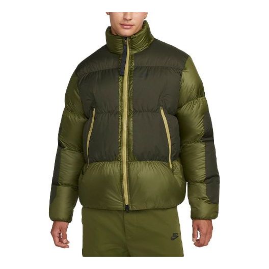 Nike As Sportswear TF Turf Rpl City Puff Jkt 'Olive Green' DD6979-326