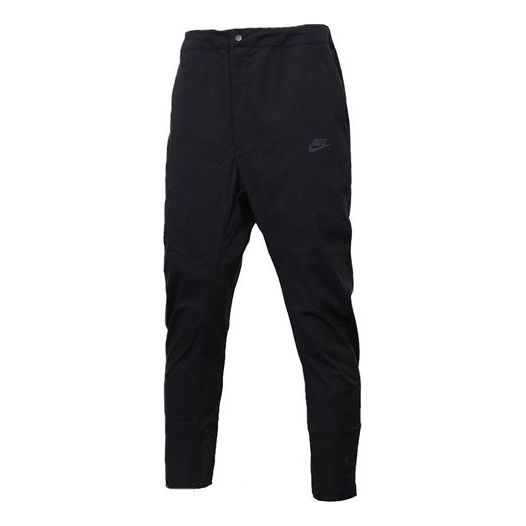 Nike Woven Athleisure Casual Sports Long Pants Black 927992-010