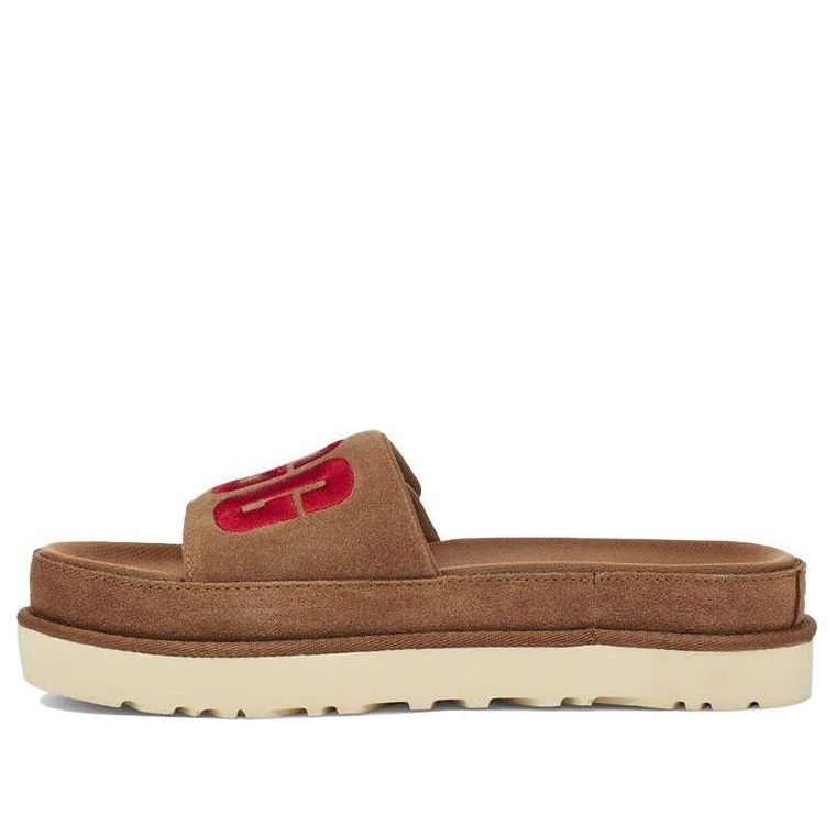 (WMNS) UGG Laton Slide Thick Sole Slippers 1110110-CHE