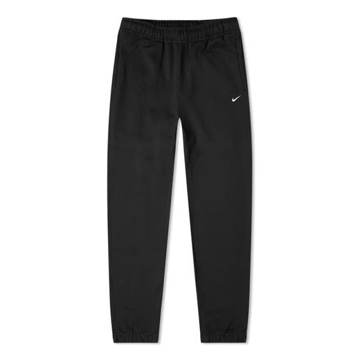 Men's Nike Logo Pattern Loose Sports Pants/Trousers/Joggers Black CW5460-010