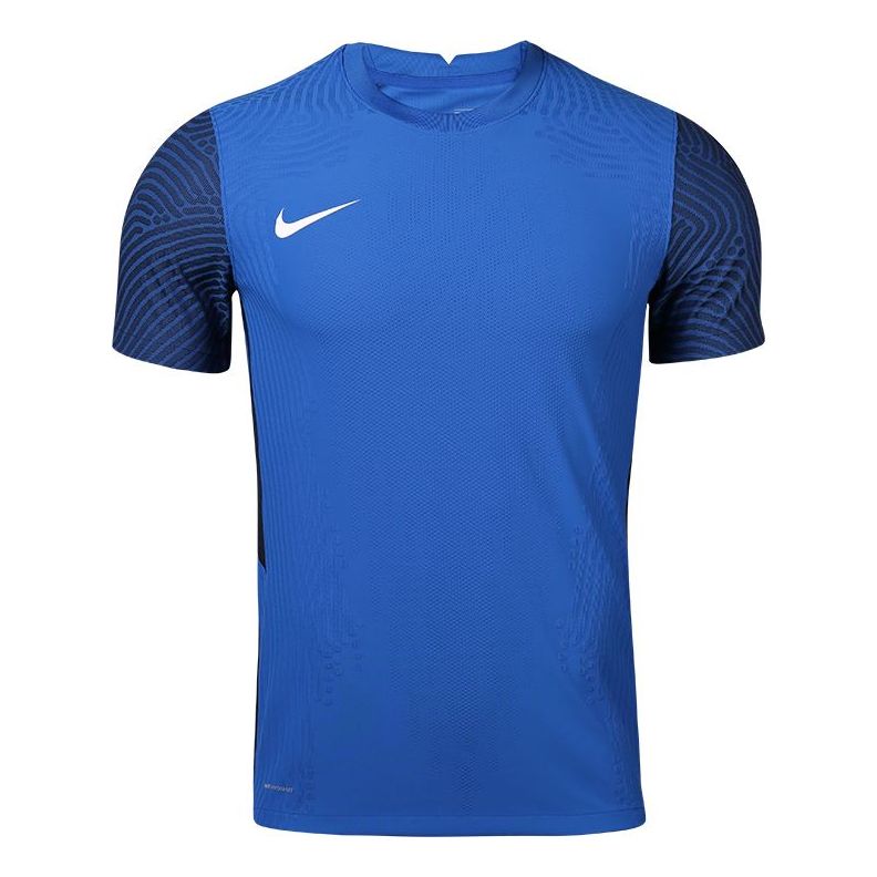 Men's Nike Nk Vprknit Iii Jsy Casual Sports Breathable Colorblock Short Sleeve Blue T-Shirt CW3101-463