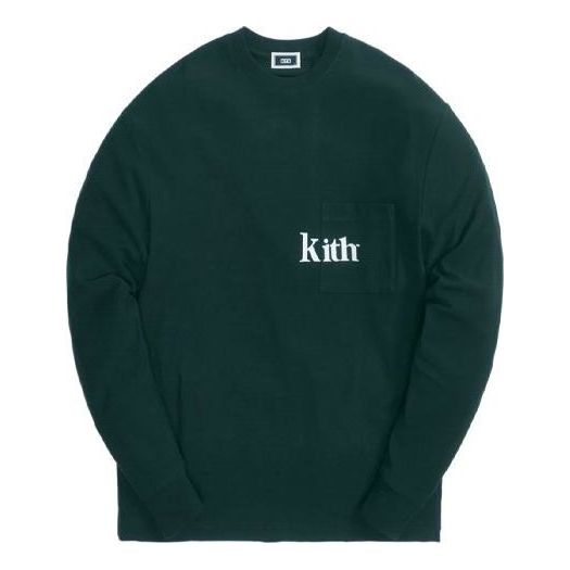 KITH Long-Sleeve Quinn Tee 'Green' KH3994-302