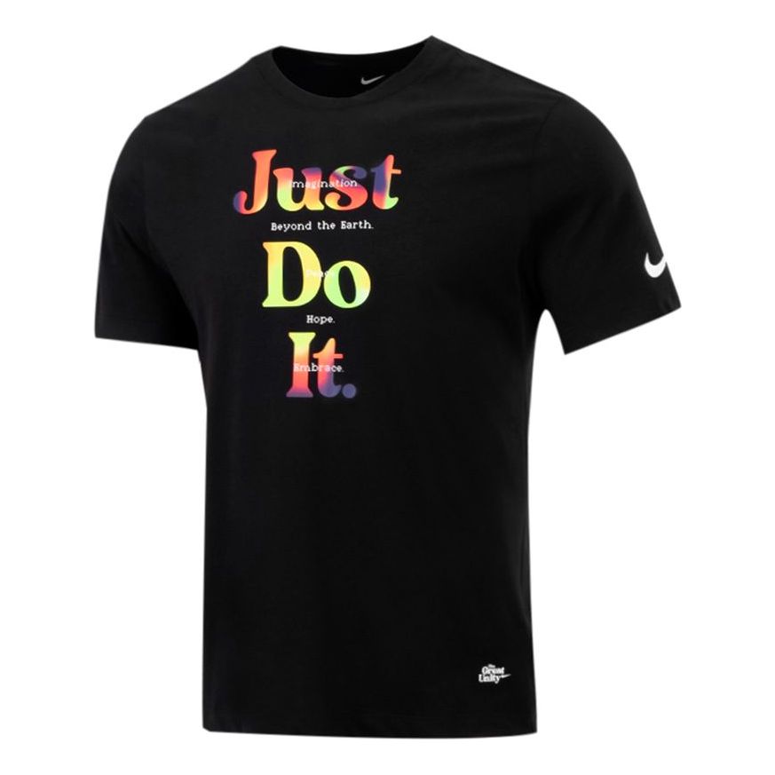Nike Men's Nk Df Great Unity Ss Tee2 Logo Black DM7908-010