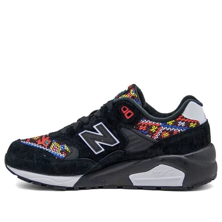 (WMNS) New Balance 580 Series 'Black White Red' WRT580HA