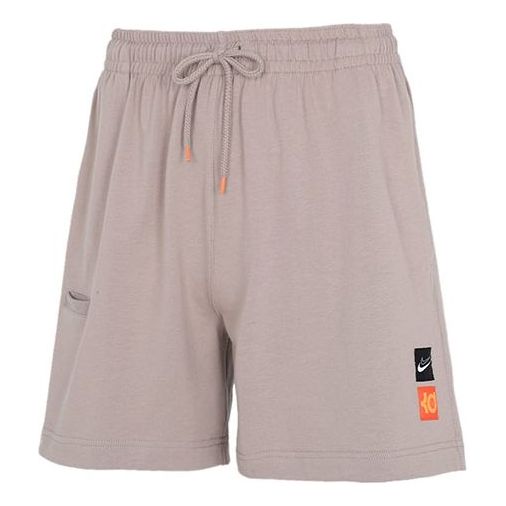 Nike Kd Durant Sports Training Knit Basketball Shorts Yellow CV2410-245