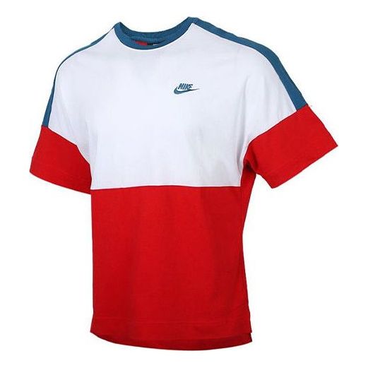 Nike Casual Sports Round Neck Short Sleeve Red CJ4297-657