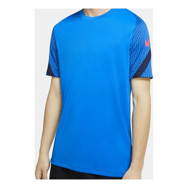 Nike Strike Training T-Shirt 'Blue Red' CD0571-427