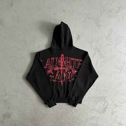 CORTEIZ Slaughter Gang Tracksuit - Black