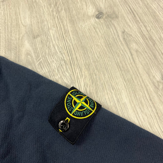 Stone Island Dyed Sweatshirt - Navy Castmark