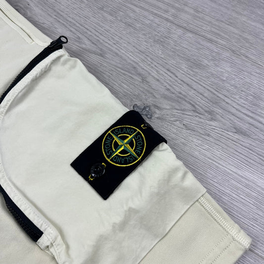 Stone Island Jersey Shorts - Oat Castmark