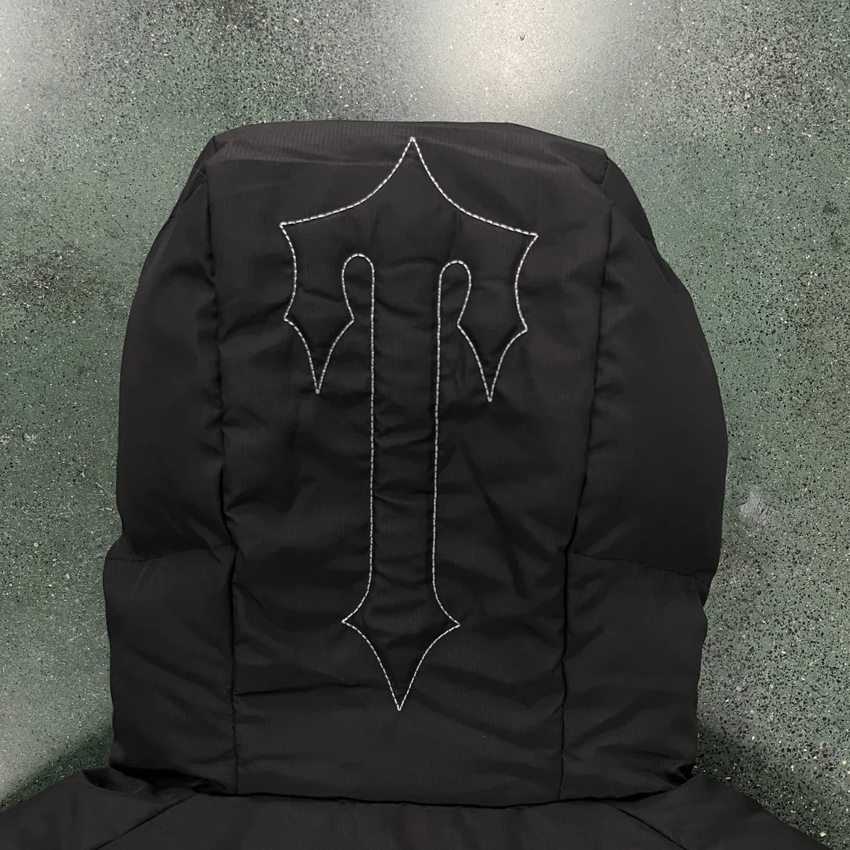 Trapstar Decoded 2025 Hooded Puffer - Black Gradient