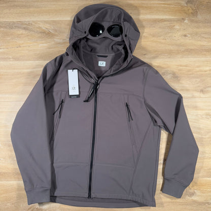 CP Company Shell-R Goggle Jacket in Violet Castmark