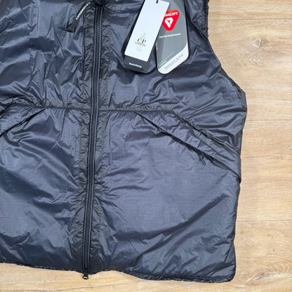 CP Company Nada Shell Primaloft Goggle Vest in Navy Castmark