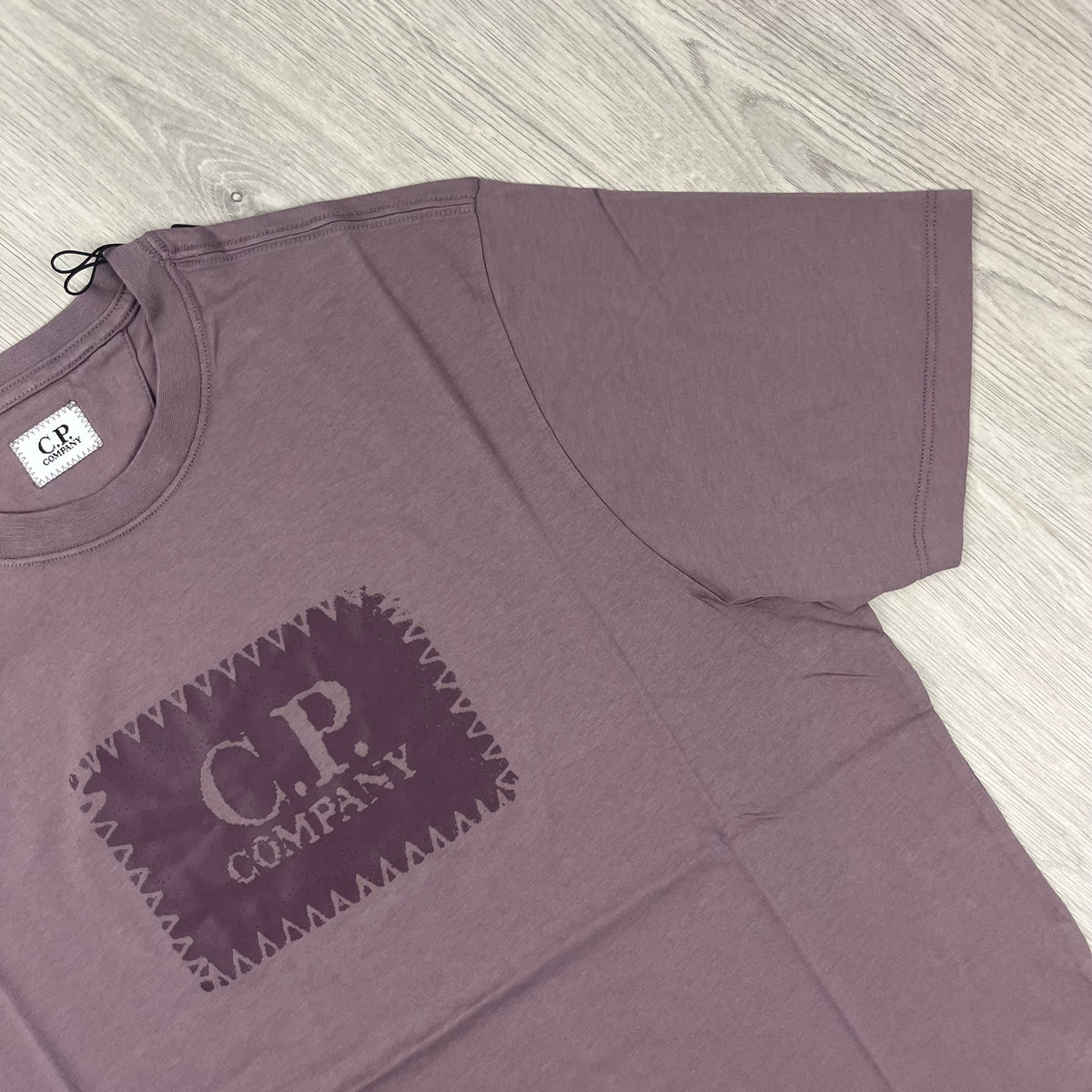 CP Company Stamp T-Shirt - Dove Castmark