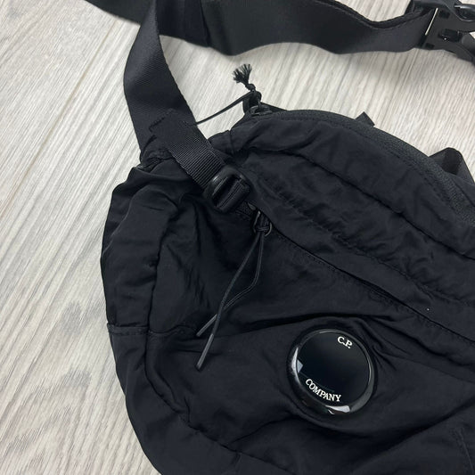 CP Company Zip Chrome Bag - Black Castmark