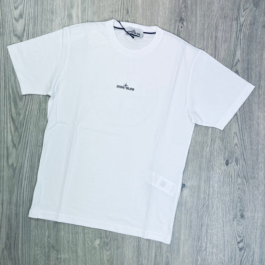 Stone Island Printed T-Shirt - White Castmark