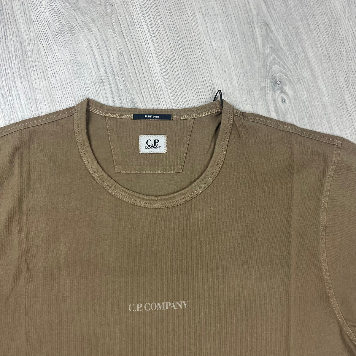 CP Company Printed T-Shirt - Brown Castmark