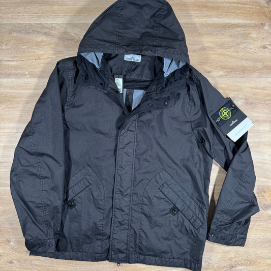 Stone Island Membrana 3L TC Jacket in Black Castmark