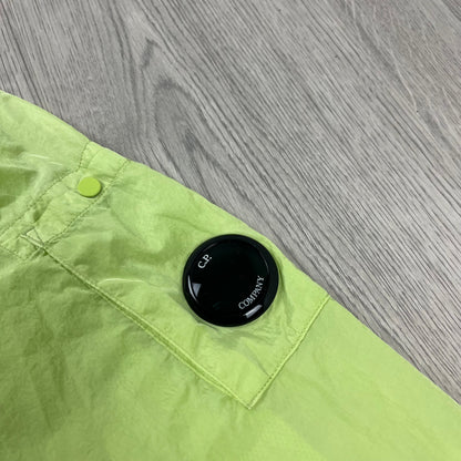 CP Company Chrome Overshirt - Green Castmark