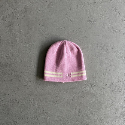 CORTEIZ Knit Stripe Beanie - Pink