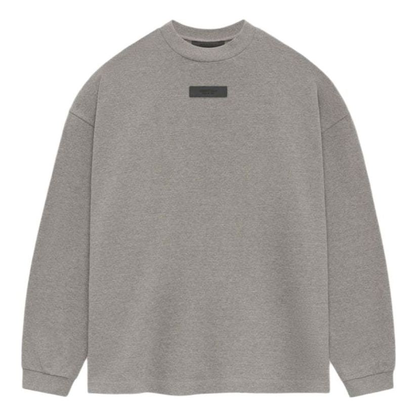 Fear of God Essentials Long-Sleeve T-shirt 'Heather Grey' 125SU244201F