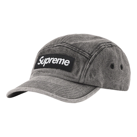 Supreme Denim Camp Cap 'Grey White' SUP-FW22-1045