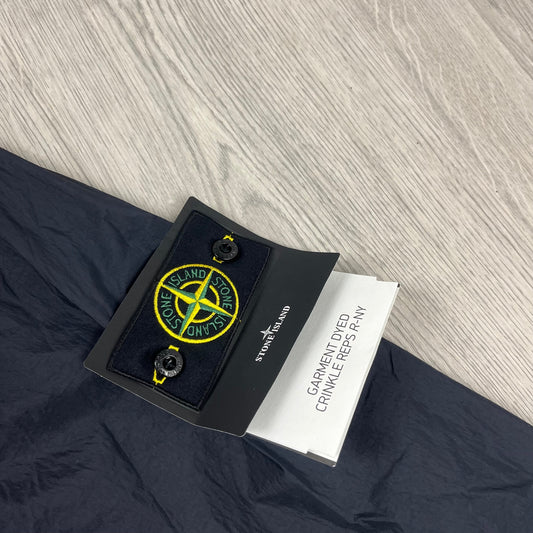 Stone Island Crinkle Reps R-NY Jacket - Navy Castmark
