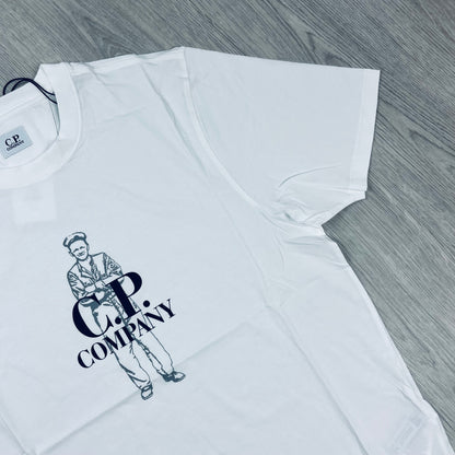 CP Company Sailor T-Shirt - White Castmark