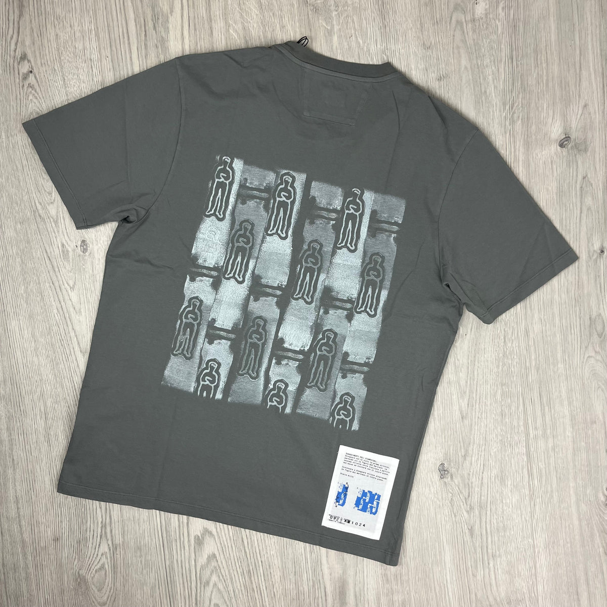 CP Company Sailor T-Shirt - Smoked Pearl Castmark