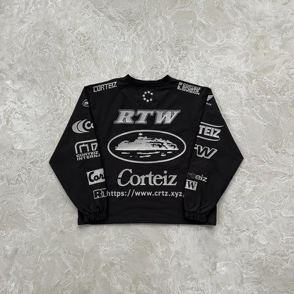 CORTEIZ Sponsor Pullover - Black