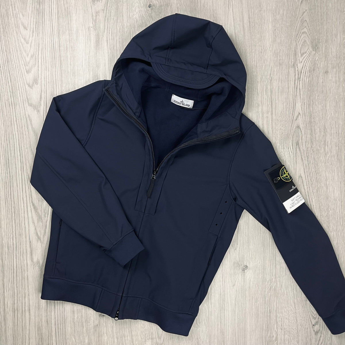 Stone Island Shell Jacket - Navy Castmark