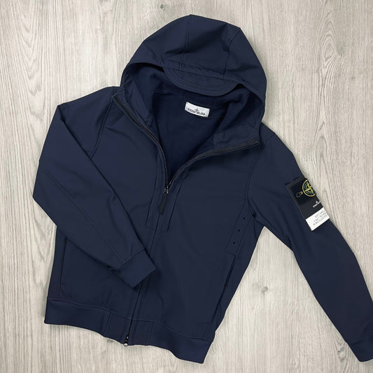 Stone Island Shell Jacket - Navy Castmark