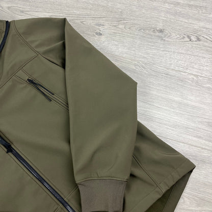 CP Company Shell Goggle Jacket - Ivy Green Castmark