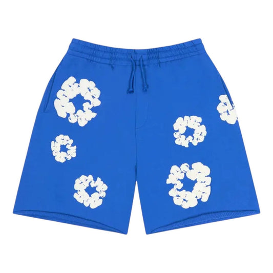 Denim Tears Cotton Wreath Sweatshorts 'Blue' SS25BRS2952057