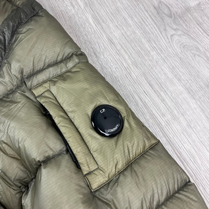 CP Company DD Shell Down Jacket - Fallen Rock Castmark